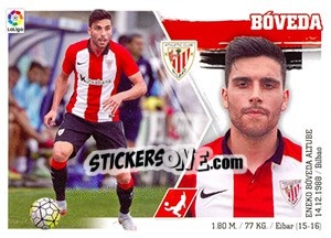 Figurina Bóveda (21) - Liga Spagnola 2015-2016 n. 21 - Colecciones ESTE