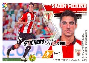 Figurina Sabin Merino (22) - Liga Spagnola 2015-2016 n. 22 - Colecciones ESTE