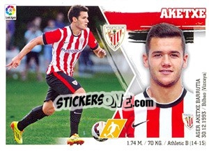 Cromo Aketxe (COLOCA) (14 BIS) - Liga Spagnola 2015-2016 n. 23 - Colecciones ESTE