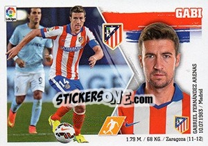 Sticker Gabi (11) - Liga Spagnola 2015-2016 - Colecciones ESTE