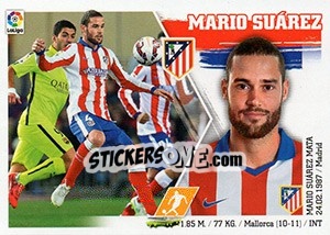 Sticker Mario Suárez (13) - Liga Spagnola 2015-2016 n. 43 - Colecciones ESTE