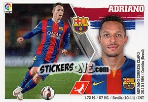 Sticker Adriano Correia (6) - Liga Spagnola 2015-2016 n. 66 - Colecciones ESTE