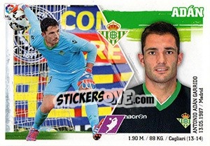 Sticker Adán (3) - Liga Spagnola 2015-2016 - Colecciones ESTE