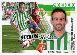 Sticker Molinero (5) - Liga Spagnola 2015-2016 n. 95 - Colecciones ESTE