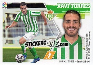 Sticker Xavi Torres (12) - Liga Spagnola 2015-2016 - Colecciones ESTE