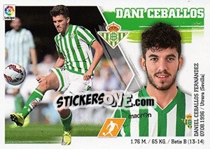 Figurina Dani Ceballos (13) - Liga Spagnola 2015-2016 - Colecciones ESTE