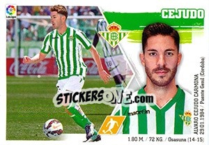 Sticker Cejudo (17) - Liga Spagnola 2015-2016 n. 107 - Colecciones ESTE