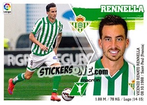 Sticker Rennella (18) - Liga Spagnola 2015-2016 n. 108 - Colecciones ESTE