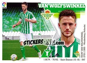 Sticker Van Wolfswinkel (22) - Liga Spagnola 2015-2016 n. 112 - Colecciones ESTE