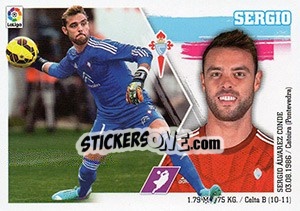 Cromo Sergio (3) - Liga Spagnola 2015-2016 - Colecciones ESTE