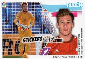 Sticker Rubén (4) - Liga Spagnola 2015-2016 n. 124 - Colecciones ESTE