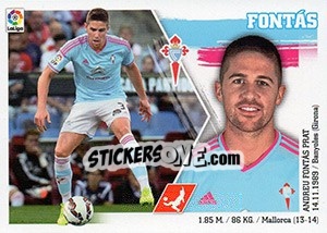 Sticker Fontás (6) - Liga Spagnola 2015-2016 - Colecciones ESTE