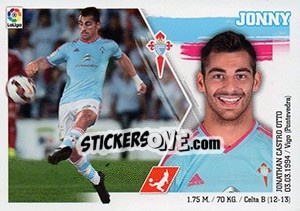 Sticker Jonny (9) - Liga Spagnola 2015-2016 n. 129 - Colecciones ESTE
