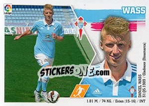 Sticker Wass (11) - Liga Spagnola 2015-2016 n. 131 - Colecciones ESTE