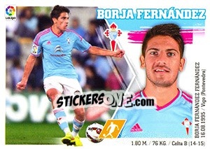 Figurina Borja Fernández (16) - Liga Spagnola 2015-2016 - Colecciones ESTE