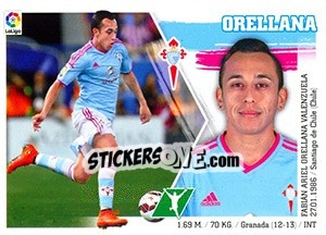 Sticker Orellana (17) - Liga Spagnola 2015-2016 - Colecciones ESTE