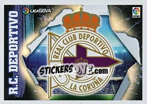 Cromo ESCUDO DEPORTIVO (1) - Liga Spagnola 2015-2016 - Colecciones ESTE