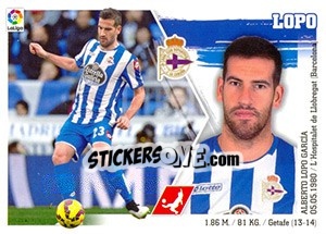 Figurina Lopo (7) - Liga Spagnola 2015-2016 n. 157 - Colecciones ESTE