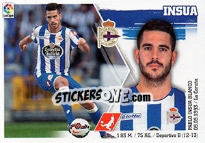 Sticker Insúa (8) - Liga Spagnola 2015-2016 n. 158 - Colecciones ESTE