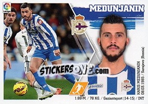 Sticker Medunjanin (13) - Liga Spagnola 2015-2016 n. 163 - Colecciones ESTE