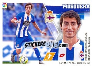 Cromo Mosquera (16) - Liga Spagnola 2015-2016 n. 166 - Colecciones ESTE