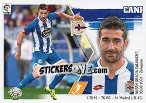 Sticker Cani (17) - Liga Spagnola 2015-2016 - Colecciones ESTE