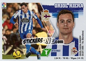 Cromo Oriol Riera (20) - Liga Spagnola 2015-2016 - Colecciones ESTE