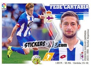Sticker Fede Cartabia (21) - Liga Spagnola 2015-2016 - Colecciones ESTE