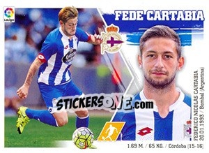 Sticker Fede Cartabia (21) - Liga Spagnola 2015-2016 n. 171 - Colecciones ESTE