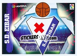 Sticker ESCUDO EIBAR (1) - Liga Spagnola 2015-2016 - Colecciones ESTE
