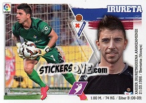 Sticker Irureta (3) - Liga Spagnola 2015-2016 n. 183 - Colecciones ESTE