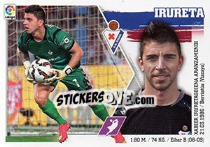 Sticker Irureta (3) - Liga Spagnola 2015-2016 - Colecciones ESTE