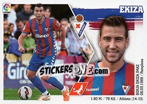 Sticker Ekiza (6) - Liga Spagnola 2015-2016 n. 186 - Colecciones ESTE