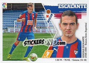 Sticker Escalante (14) - Liga Spagnola 2015-2016 - Colecciones ESTE