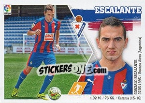 Cromo Escalante (14) - Liga Spagnola 2015-2016 - Colecciones ESTE