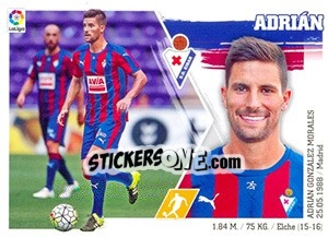 Sticker Adrián (22) - Liga Spagnola 2015-2016 n. 202 - Colecciones ESTE