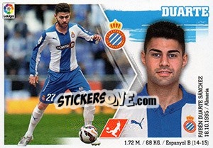 Cromo Duarte (8) - Liga Spagnola 2015-2016 n. 218 - Colecciones ESTE