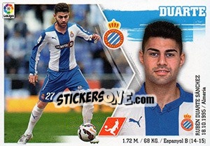 Sticker Duarte (8) - Liga Spagnola 2015-2016 - Colecciones ESTE