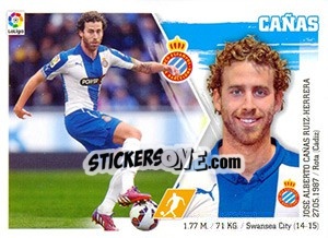 Sticker Cañas (12) - Liga Spagnola 2015-2016 n. 222 - Colecciones ESTE