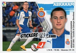 Sticker Abraham (13) - Liga Spagnola 2015-2016 n. 223 - Colecciones ESTE