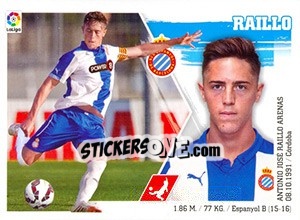 Sticker Raillo (COLOCA) (6 BIS) - Liga Spagnola 2015-2016 n. 233 - Colecciones ESTE
