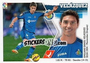 Sticker Velázquez (6) - Liga Spagnola 2015-2016 n. 246 - Colecciones ESTE