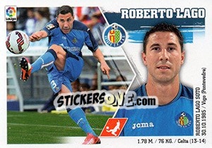 Sticker Roberto Lago (9) - Liga Spagnola 2015-2016 - Colecciones ESTE