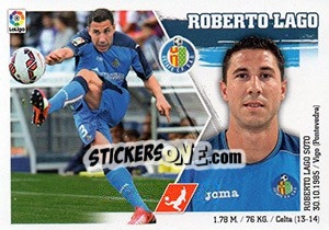 Sticker Roberto Lago (9) - Liga Spagnola 2015-2016 n. 249 - Colecciones ESTE