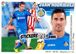 Sticker Juan Rodríguez (13) - Liga Spagnola 2015-2016 n. 253 - Colecciones ESTE