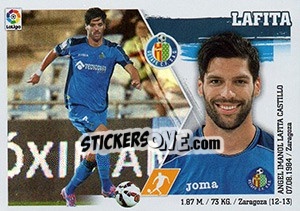 Sticker Lafita (14) - Liga Spagnola 2015-2016 n. 254 - Colecciones ESTE