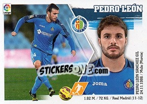 Sticker Pedro León (15) - Liga Spagnola 2015-2016 - Colecciones ESTE
