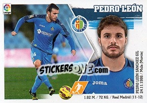 Sticker Pedro León (15) - Liga Spagnola 2015-2016 n. 255 - Colecciones ESTE