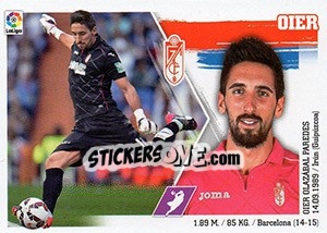 Sticker Oier (4) - Liga Spagnola 2015-2016 - Colecciones ESTE