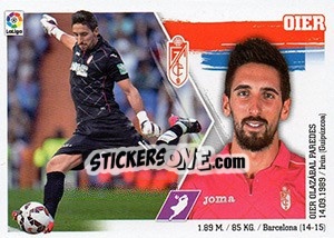 Sticker Oier (4) - Liga Spagnola 2015-2016 n. 274 - Colecciones ESTE
